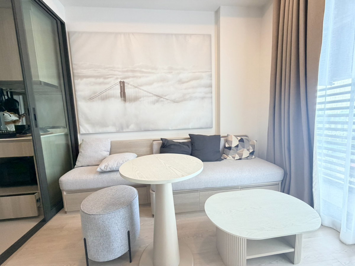 รูป ให้เช่า คอนโดใกล้BTS วงเวียนใหญ่ | Reference Sathorn-Wongwianyai | 1 ห้องนอน เฟอร์นิเจอร์และเครื่องใช้ไฟฟ้าครบ , ใกล้The Mall ท่าพระ - รูปที่ 6/11