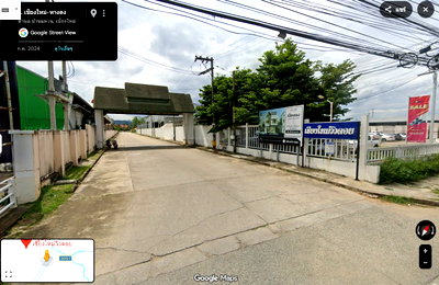 Land for sale : Two twin houses for sale, 124 sq.w., prime location in On Nut-Prawet area.
