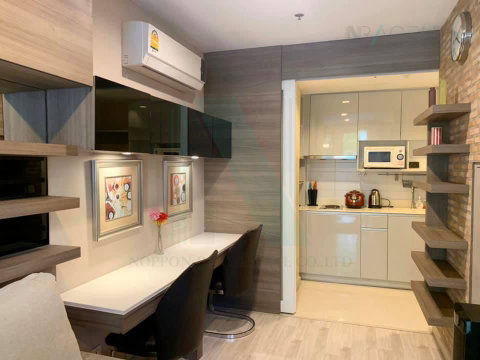 📌 For Rent Condo IDEO MOBI SUKHUMVIT Building B, Floor 4,1 bed room, Room size 43.00 sqm