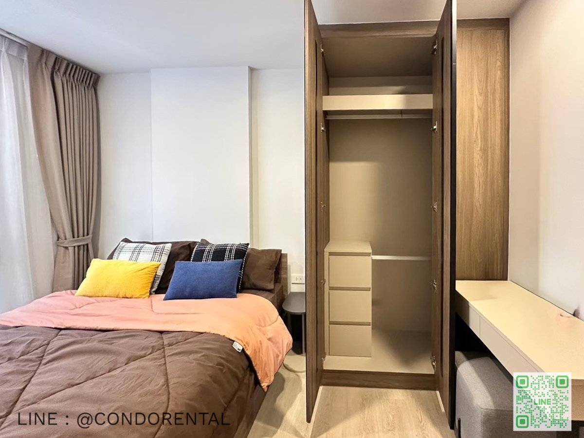รูป Nue Core Khu Khot Station ห้องสวย ราคาดี สอบถามเพิ่มเติมได้ที่ Line @condorental - รูปที่ 3/12