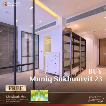 🐶 Pet-Friendly Condo for Sale at MUNIQ Sukhumvit 23 Beautifully Decorated Unit Near BTS Asok 🛋️