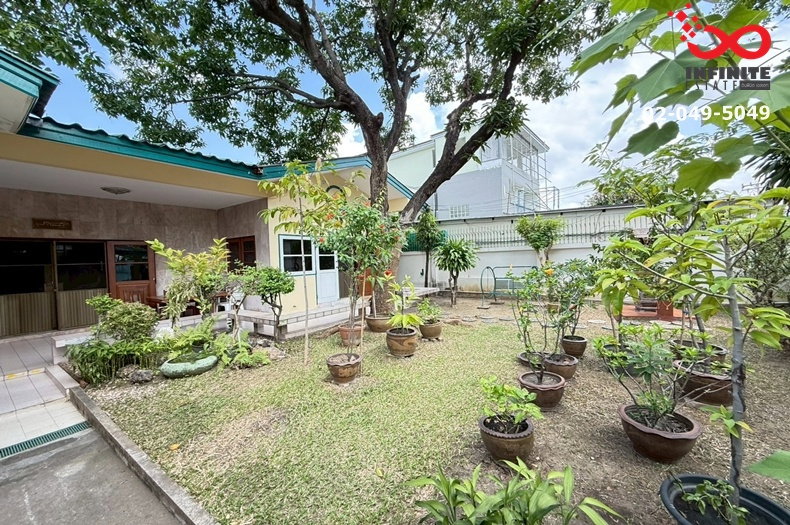 รูป ขายบ้านเดี่ยวชั้นเดียว สุขุมวิท 56 ใกล้ BTS ใกล้ทางด่วน บ้านน่าอยู่ พร้อมสวนหน้าบ้าน - รูปที่ 4/12