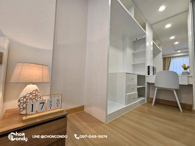 รูป Patio (พาทิโอ) บางแสน ชั้น3 ตึกA ชลบุรี---------ห้องมุม + ห้องตกแต่งสวยมาก-------Tel 097-049-5874 (Line: @choncondo มี@ด้วย) - รูปที่ 15/23