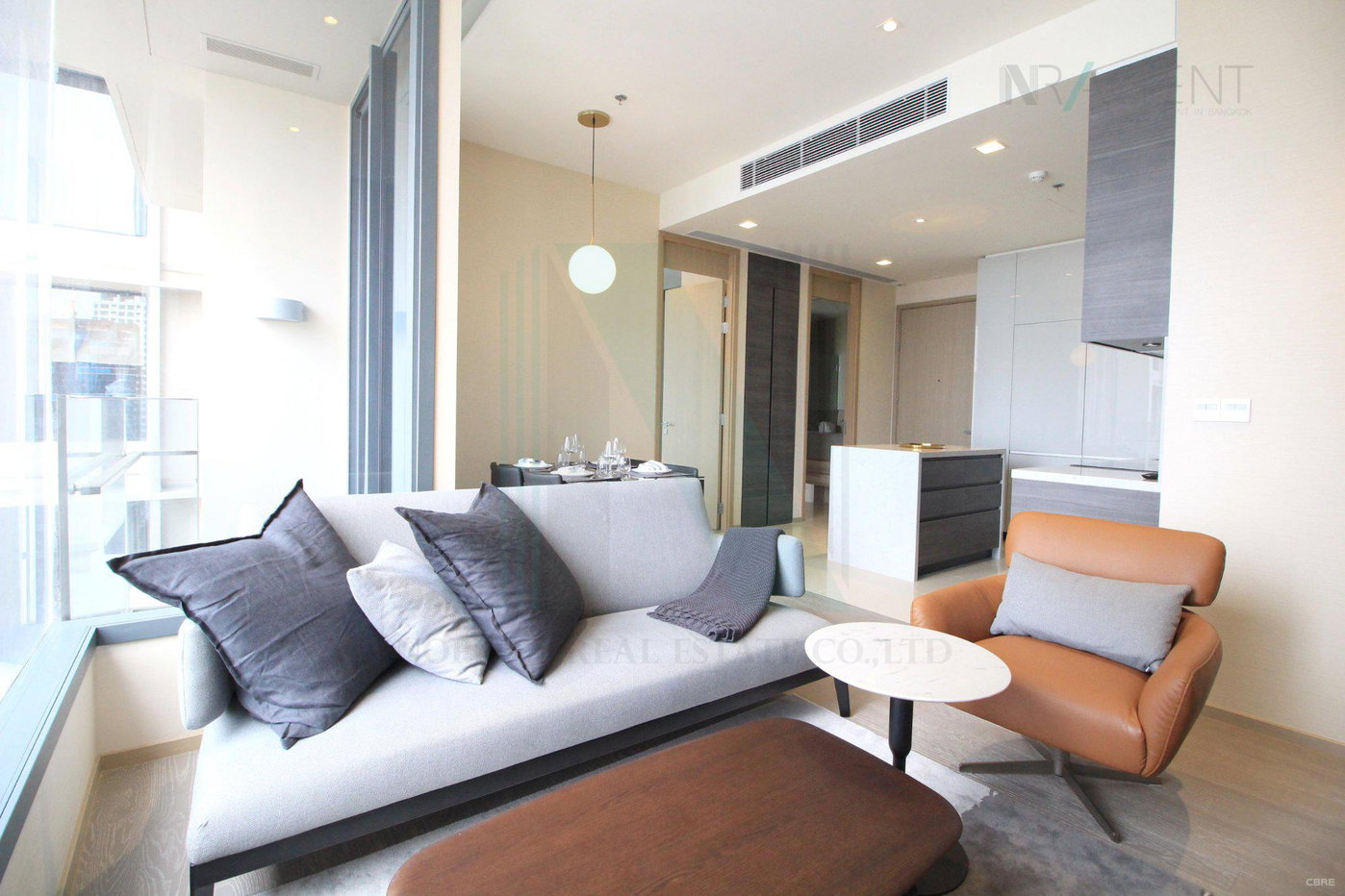 รูป ให้เช่าคอนโด ดิ เอส อโศก อาคาร 1 ชั้น 20 2 ห้องนอน ขนาด 75 ตรม ใกล้ โรงเรียนวัฒนาวิทยาลัย - รูปที่ 1/8