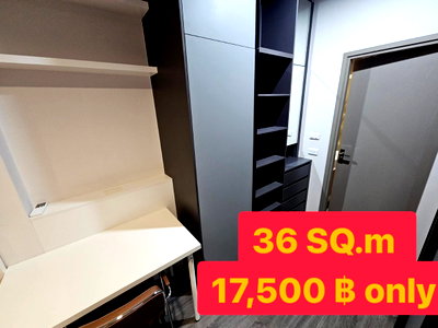 คอนโดให้เช่า : 🔥Ideo Sukhumvit Rama4 ขนาด 35 ตรม 17,500 ( only )สนใจติดต่อไลน์/โทร : 0818655355