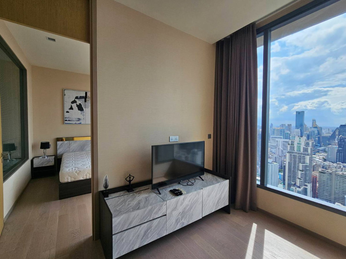 รูป For rent : The Esse Asoke Beautiful decor unit with Stunning City View 1BR - รูปที่ 8/10