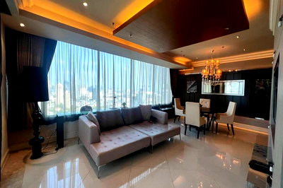 Condos for sale BTS Chong Nonsi : For Sale !! Rare item !!  The Empire Place, 3 bedroom, 3 bathroom, high floor 29++, Wide living room !! Code C20221201808 furnished, Special Deal!!📣