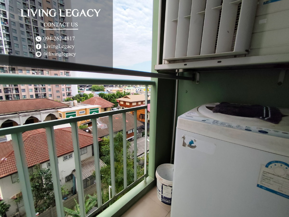 รูป เช่าด่วน คอนโด 1 นอน Lumpini Place Srinakarin - Huamark Station 26 ตร.ม. | ชั้น 5 | พร้อมอยู่ 11,000 บาท/เดือน - รูปที่ 14/16