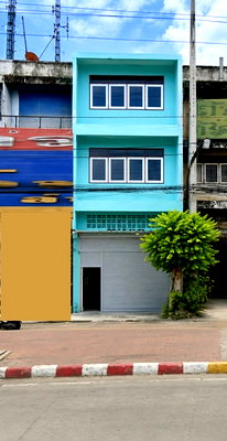 เช่าอาคารพาณิชย์ ม.มหามกุฏราชวิทยาลัย วิทยาเขตสิรินธรราชวิทยาลัย : เพชรเกษม อ้อมน้อย กระทุ่มแบน อาคาร 3ชั้นครึ่ง ใหม่ทั้งหลัง 2นอน 1น้ำ 15 ตร.ว. วิชัยเวชฯ อ้อมน้อย 500 ม. รร.อ้อมน้อยโสภณชนูปถัมภ์ 700 ม.