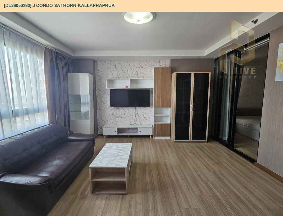 รูป DL26050283 ให้เช่าคอนโด เจ คอนโด สาทร-กัลปพฤกษ์ (J Condo Sathorn-Kanlapaphruek) ใกล้ BTS บางหว้า พร้อมเข้าอยู่ โทรด่วน 0614453194 LineID @162cjixi - รูปที่ 2/11