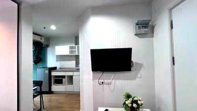 Condos for rent : For Rent Condo LUMPINI PLACE SRINAKARIN - HUAMAK STATION Building B, Floor ,1 bed room, Room size 26 sqm