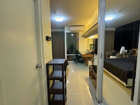 For Rent Condo I-HOUSE RAMA IX - EKAMAI Building 1, Floor 2,Studio, Room size 27 sqm