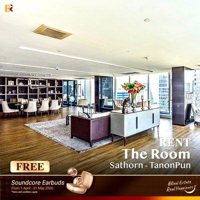 เช่าคอนโด BTS เซนต์หลุยส์ : เช่าคอนโด 💎 The Room Sathorn - TanonPun 1นอน 48ตร.ม. 25k 🌃 ยูนิตวิวสวยสะดุดตา ใกล้ BTS เซนต์หลุยส์  