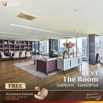 เช่าคอนโด 💎 The Room Sathorn - TanonPun 1นอน 48ตร.ม. 25k 🌃 ยูนิตวิวสวยสะดุดตา ใกล้ BTS เซนต์หลุยส์