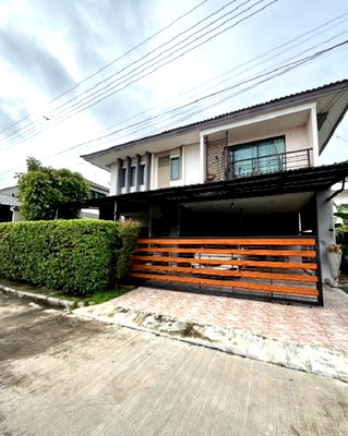 เช่าบ้านเดี่ยว บิ๊กซี ฟู๊ดเพลส สุขาภิบาล 5 : 📍โครงการ Habitia วัชรพล – สายไหม🏡✨ บ้านเดี่ยวหลังใหญ่ ทำเลวัชรพล–สายไหม พร้อมอยู่ เฟอร์ครบ เลี้ยงสัตว์ได้ เพียง 35,000.-/เดือน ✨🐶🐱
