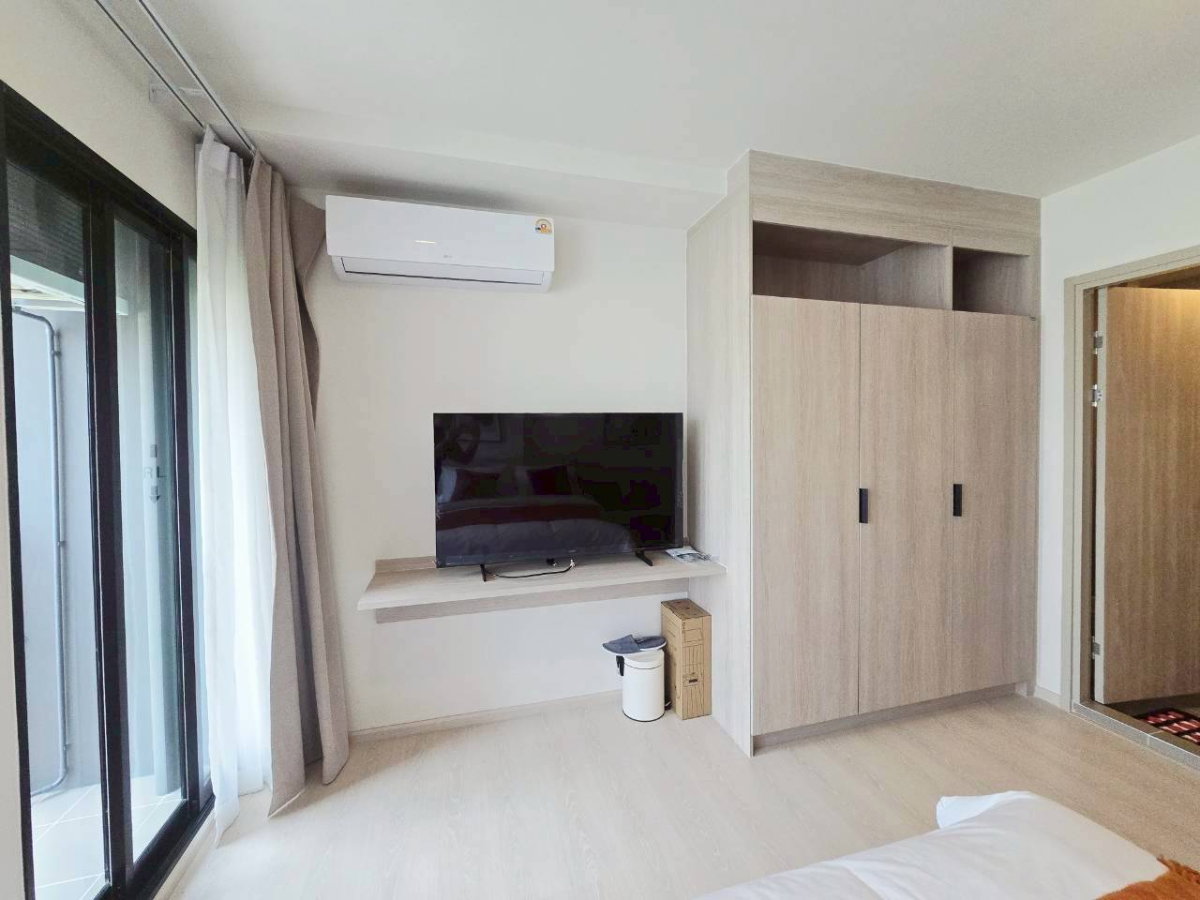 รูป Dcondo Vivid ติด ม.กรุงเทพ ขนาด 25 ตรม ผ่อน 6,900 / เดือน** ห้องแต่งครบพร้อมเข้าอยู่ ฟรีเครื่องใช้ไฟฟ้า ราคา 1,970,000 บาท - รูปที่ 7/12