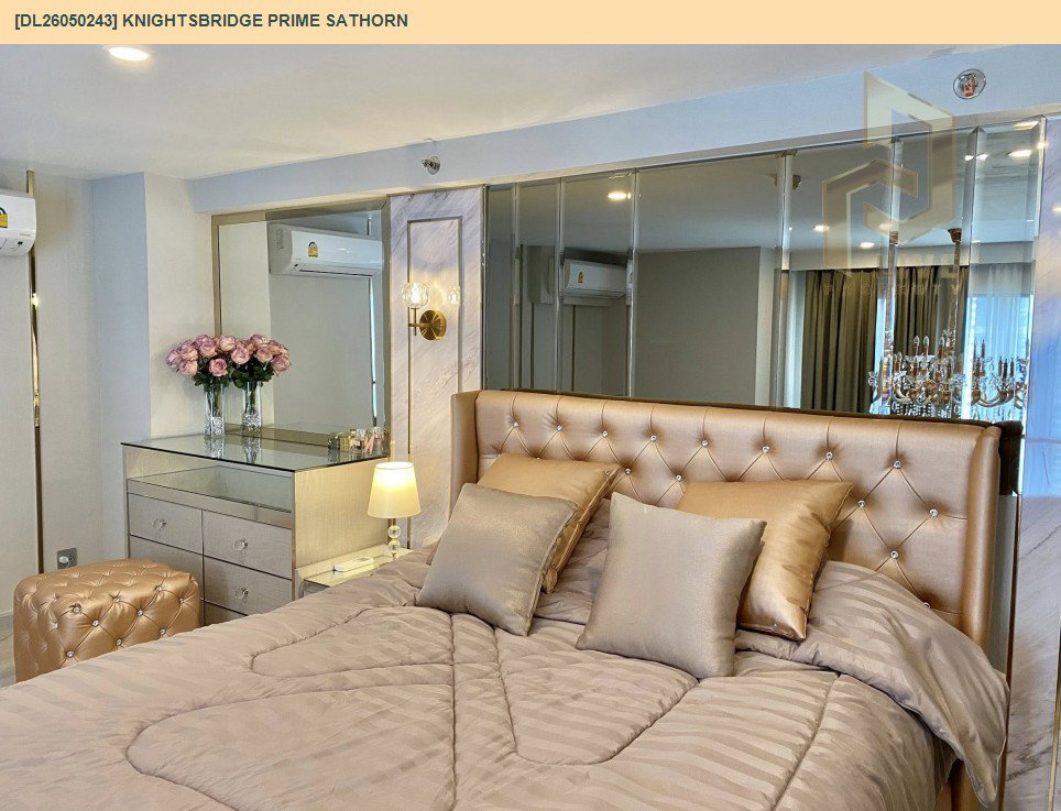 รูป DL26050243 ขายคอนโด ไนท์บริดจ์ ไพร์ม สาทร (Knightsbridge Prime Sathorn) ใกล้ BTS ช่องนนทรี พร้อมเข้าอยู่ โทรด่วน 0653619502 LineID @897iyzll - รูปที่ 8/11