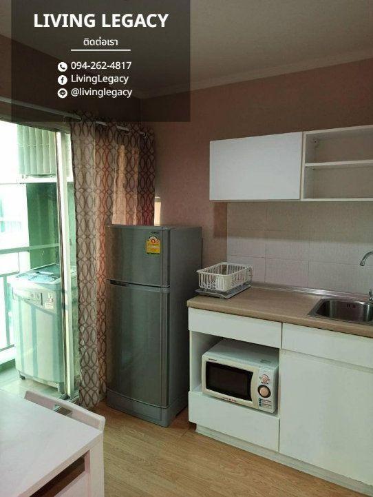รูป เช่าด่วน SIM2QG | คอนโด 1 นอน Lumpini Place Srinakarin - Huamark Station 23.5 ตร.ม. ชั้น 24 | เฟอร์นิเจอร์ครบ | 11,000 บาท/เดือน - รูปที่ 10/10