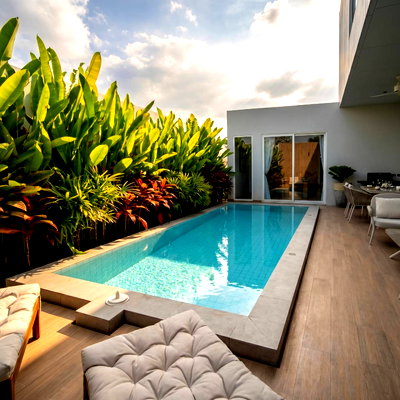 Houses for sale Hua Hin Soi 112 :  Pool Villa at Asai Villas Hua Hin | Private Modern Home