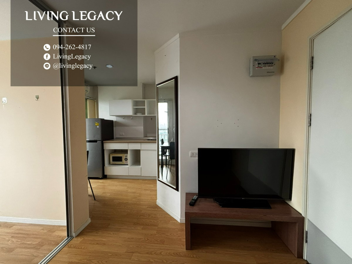 รูป เช่าด่วน คอนโด 1 นอน Lumpini Place Srinakarin - Huamark Station | ชั้น 23 | 26 ตร.ม. | 9,500 บาท/เดือน - รูปที่ 7/10