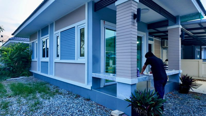 รูป ขายบ้านเดี่ยว หมู่บ้ากษิรากรีนพีช บ้านบึง-พนัสนิคม ชลบุรี - รูปที่ 14/16
