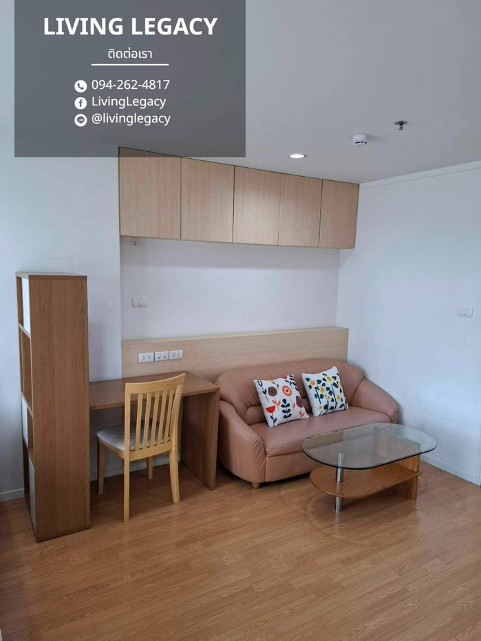 รูป เช่าด่วน! คอนโด 1 นอน Lumpini Place Srinakarin - Huamark Station | ชั้น 8 | 26 ตร.ม. | 11,000 บาท/เดือน - รูปที่ 5/9