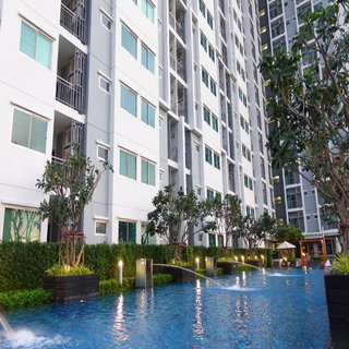 Best value, Supalai City Resort, Phra Nang Klao Station-Chao Phraya, 2 bedrooms, specific parking lot, Chao Phraya view, only 3.49 million.