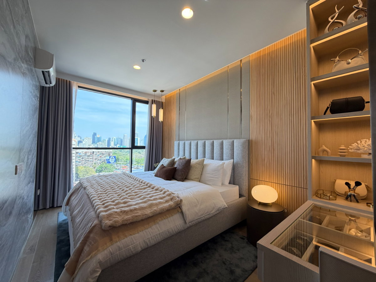 รูป  The Crown Residences 2 ห้องนอน เพียงไม่กี่สถานีสู่จุฬาฯ กับข้อเสนอสุดพิเศษโดยตรงจากโครงการ - รูปที่ 9/10
