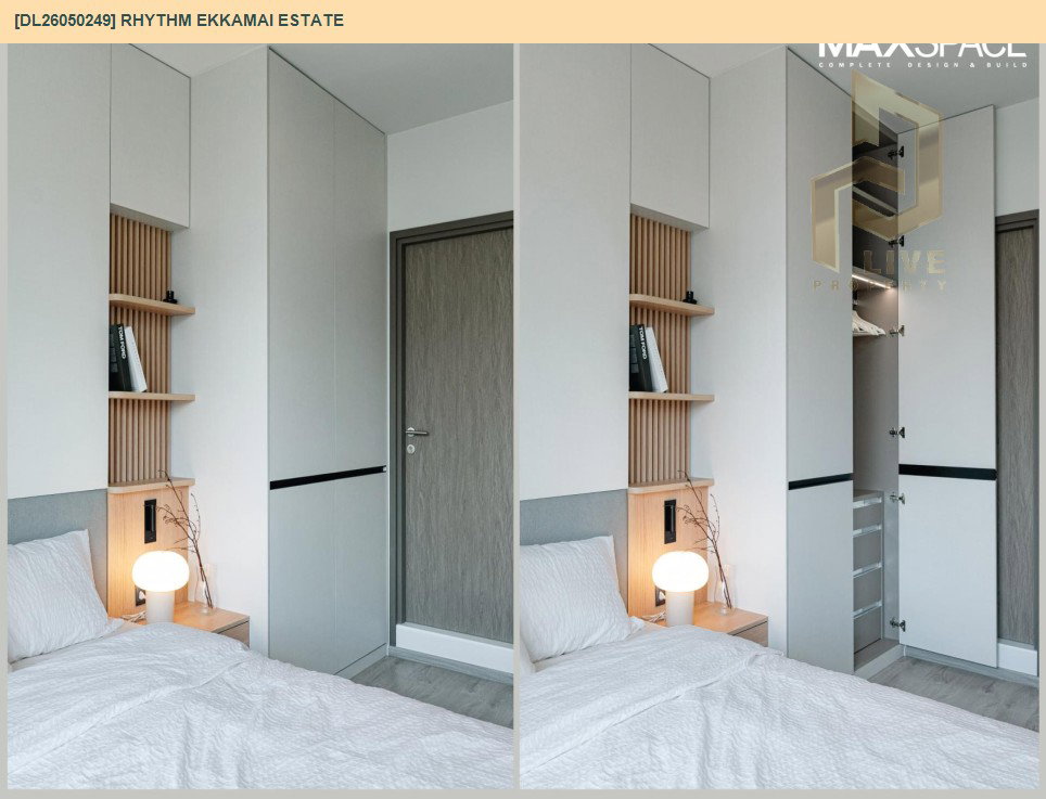 รูป DL26050249 ให้เช่าคอนโด ริธึ่ม เอกมัย เอสเตท (RHYTHM EKKAMAI ESTATE) ใกล้ BTS เอกมัย พร้อมเข้าอยู่ โทรด่วน 0614453194 LineID @162cjixi - รูปที่ 10/13