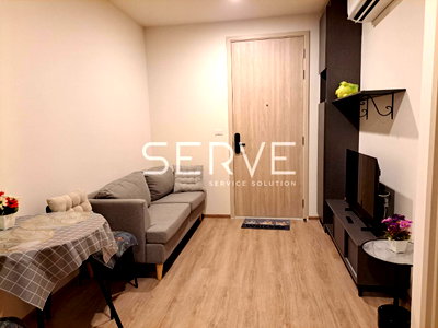 Condos for rent : 1 Bed Large Room Fully furnished New Condo Good Location Close to MRT Phra Ram 9  220 m. @  NUE District R9 