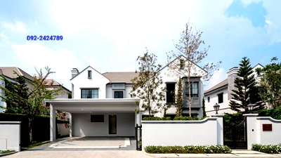 Houses for rent Srinakarin-Romklao Road : 📢 Luxury Single House for Rent – Nantawan Rama 9 – New Krungthep Kreetha Road