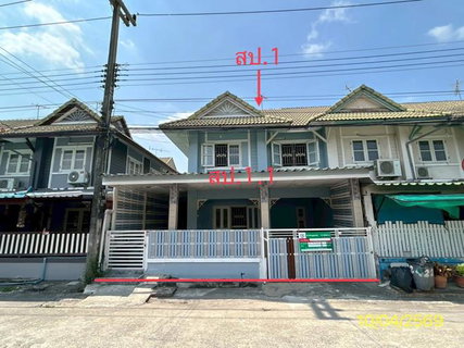 ทาวน์เฮ้าส์ 24 ตร.วา บ้านพฤกษา บี คลองหลวง ปทุมธานี 1.8M