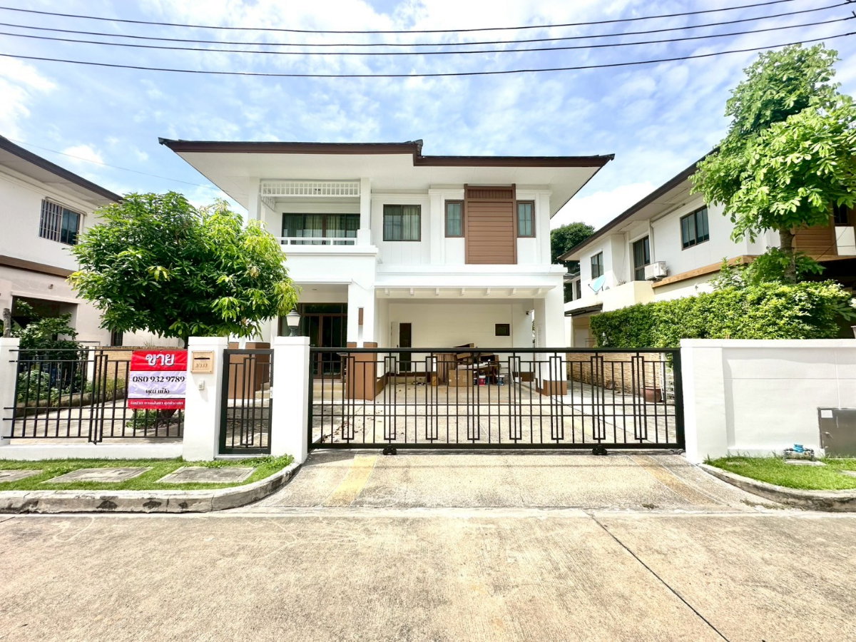 รูป ขาย บ้านเดี่ยว หมู่บ้านเศรษฐสิริ ประชาชื่น เรสซิเด้นท์4 - รูปที่ 1/18