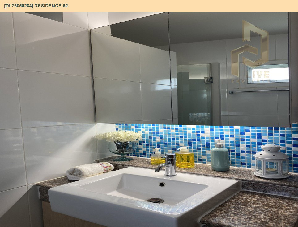 รูป DL26050264 ให้เช่าคอนโด เรสซิเดนซ์ 52 (Residence 52) ใกล้ BTS อ่อนนุช พร้อมเข้าอยู่ โทรด่วน 0614453194 LineID @162cjixi - รูปที่ 10/12