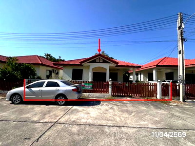 บ้านเดี่ยว ชลบุรี : บ้านเดี่ยว 53.1 ตร.วา สิริชนาภัทร์ ศรีราชา ชลบุรี 1.7M