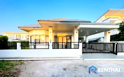 บ้านเดี่ยว ชลบุรี : สำหรับ ขาย บ้าน 3 ห้องนอน ที่ หนองปรือ