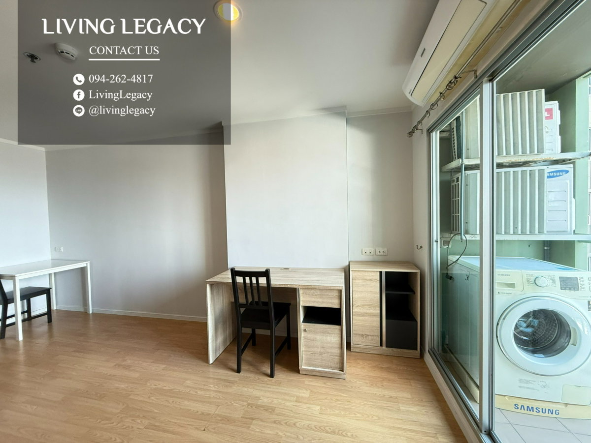รูป เช่าด่วน! Lumpini Place Srinakarin 1 นอน 33 ตร.ม. | ชั้น 10 | 13,000 บาท/เดือน | ใกล้ MRT หัวหมาก 190 ม. - รูปที่ 6/12