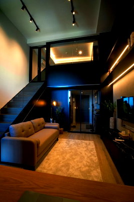 Condos for rent : For Rent Condo IDEO RAMA 9 - ASOKE Building 1, Floor 33,Duplex, Room size 37 sqm