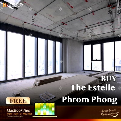 ขายคอนโด : 💎Ultimate Luxury 🐶Pet Friendly The Estelle Phrom Phong 🌃 Rare Ultra Luxury Residence in Prime Phrom Phong CBD