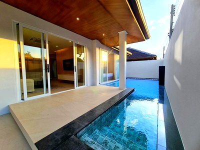 เช่าบ้านเดี่ยว ภูเก็ต : Private pool villa near Robinson Thalang Phuket for rent and sale 
