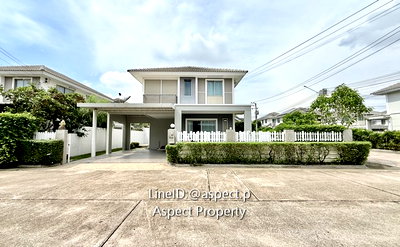 เช่าบ้านเดี่ยว ชลบุรี : บ้านเดี่ยวหลังมุม 3 นอน 3 น้ำ 67 ตรว.