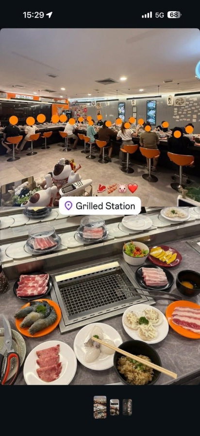 รูป S1237 🔥 เซ้งร้านอาหาร บุฟเฟ่ต์ปิ้งย่างสายพาน ทำเลรัชดาภิเษก มีฐานลูกค้าประจำ และช่องทางโซเชียลพร้อม เพียง 1.6M เท่านั้น - รูปที่ 7/12
