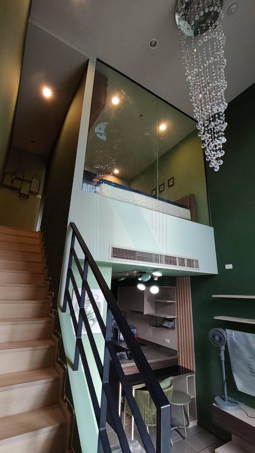 รูป ให้เช่าคอนโด ออนิกซ์ พหลโยธิน อาคาร 1 ชั้น  Duplex ขนาด 41.5 ตรม ใกล้ รพ.เปาโล - รูปที่ 2/8