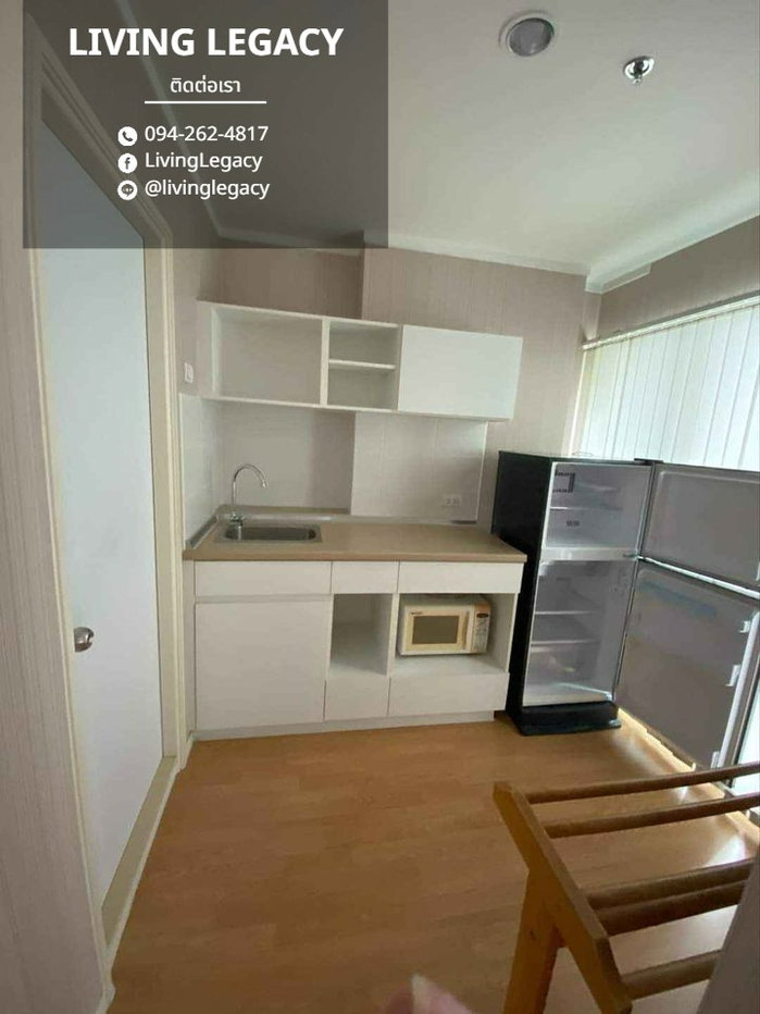 รูป SHJ8Z9 เช่าด่วน คอนโด Lumpini Place Srinakarin - Huamark Station 26 ตร.ม. | ชั้น 16 | 1 ห้องนอน | 1 ห้องน้ำ 10,000 บาท/เดือน line id : @livinglegacy - รูปที่ 4/10