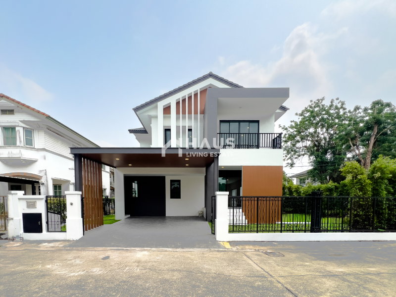 ขายบ้านเดี่ยว : 🔥 ขายบ้านเดี่ยว นันทวัน วงแหวน - รัตนาธิเบศร์ 🔥/ 4 ห้องนอน #HRP3060