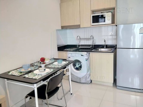 🚩 For Rent Condo IDEO VERVE SUKHUMVIT Building 1, Floor 20,1 bed room, Room size 35.00 sqm