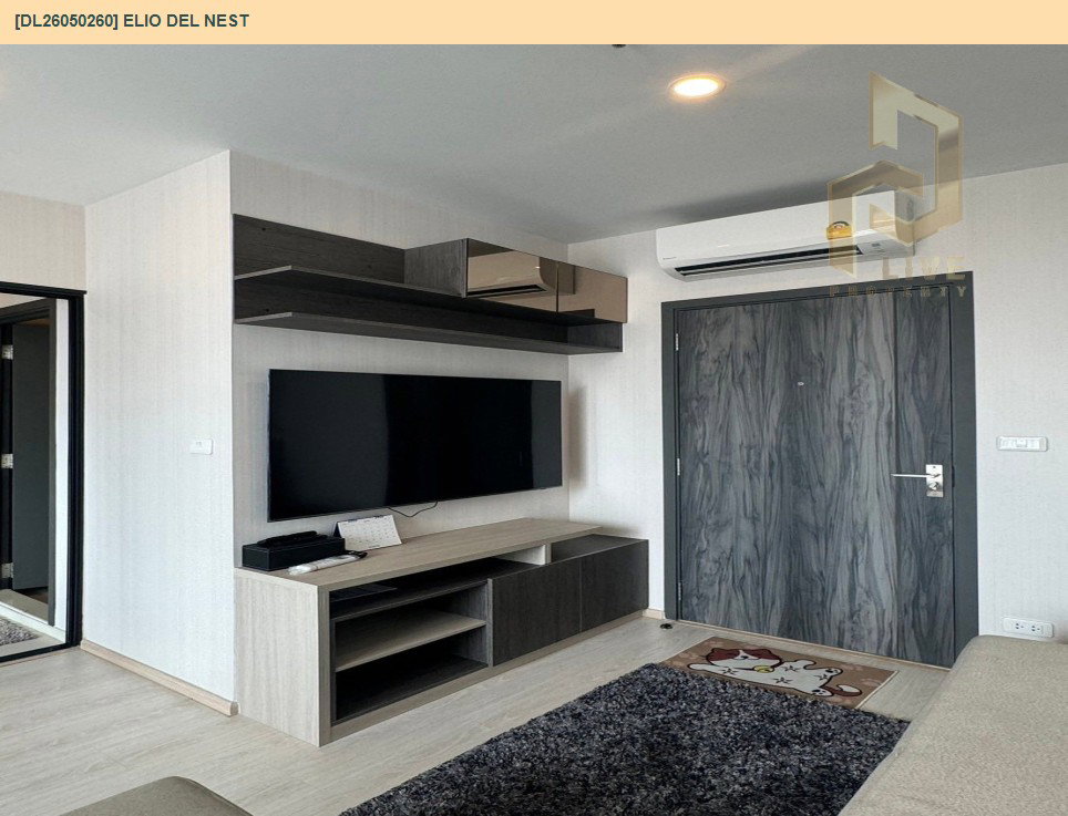 รูป DL26050260 ให้เช่าคอนโด เอลลิโอ เดล เนสท์ (Elio Del Nest) ใกล้ BTS อุดมสุข พร้อมเข้าอยู่ โทรด่วน 0653619502 LineID @897iyzll - รูปที่ 8/10