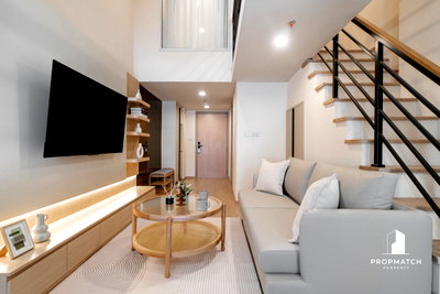 คอนโดให้เช่า : PM037029 ✨Flash Deal ✨ CULTURE Chula (2Bed 1Bath 56 SQM.) พร้อมอยู่ ! เพียง 49,000 บาทต่อเดือน Tel.0981315848 @propmatch