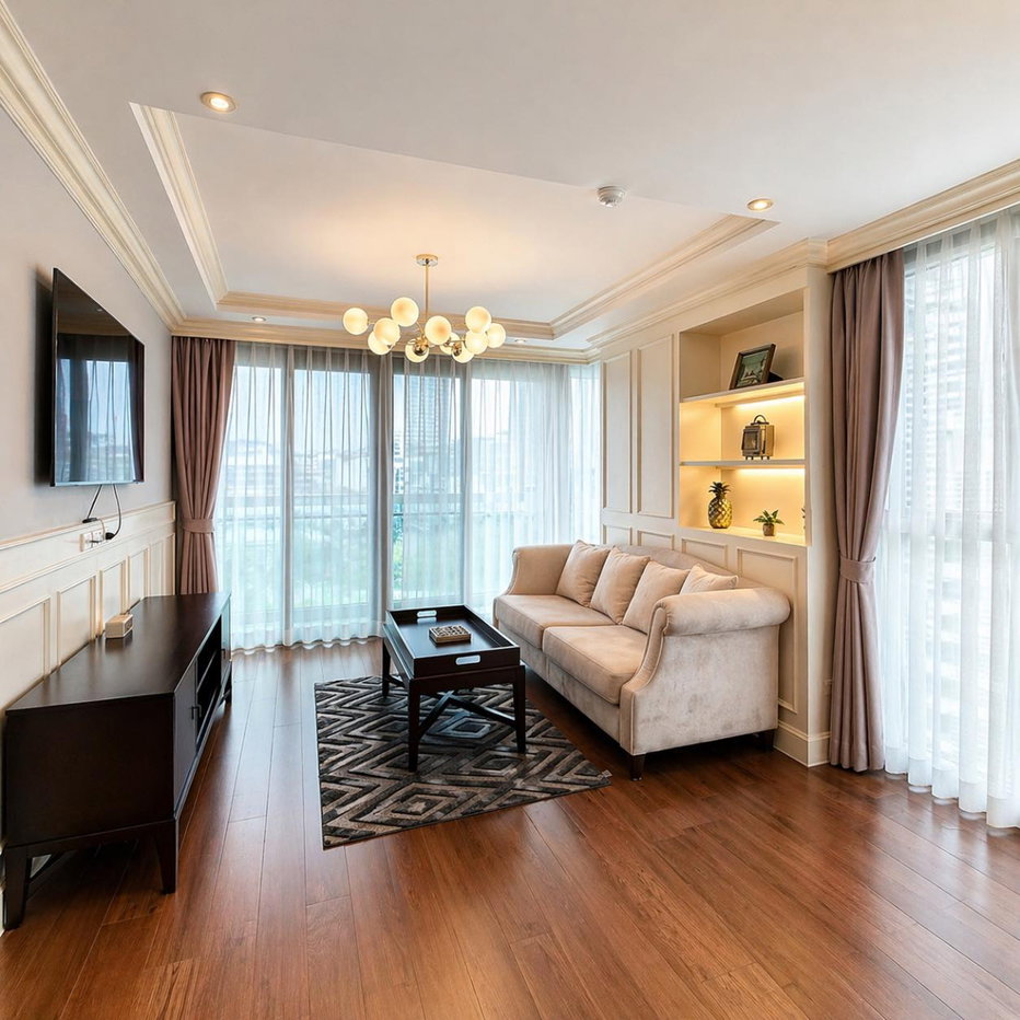 รูป +++เช่าด่วน+++ M Ville** 3 ห้องนอน 100 ตร.ม. พร้อมเข้าอยู่!!! - รูปที่ 1/9