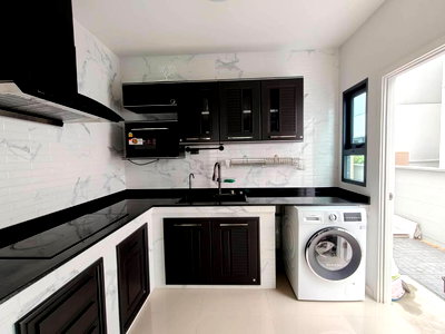 บ้านเดี่ยว บางพลี สมุทรปราการ : For Sell at   SENSE Village Bangna-Surat Thani Scandinavian